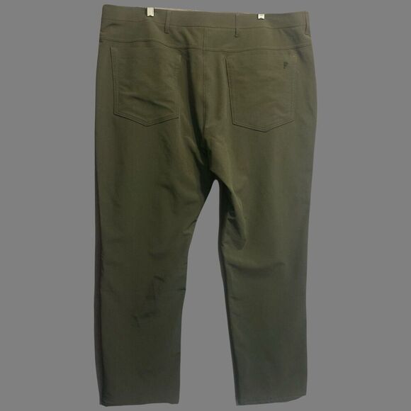 Public Rec Dealmaker 5-Pocket Pant Mens 44x32 Dark Olive Green Performance Golf - Picture 6 of 13